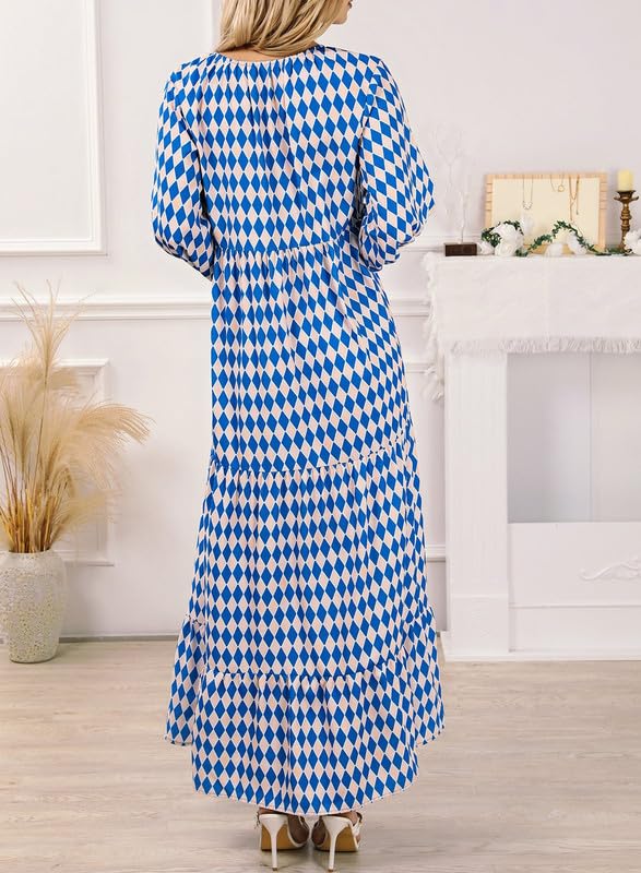 BrisenEleganz | Boho Maxikleid mit Ethno-Print