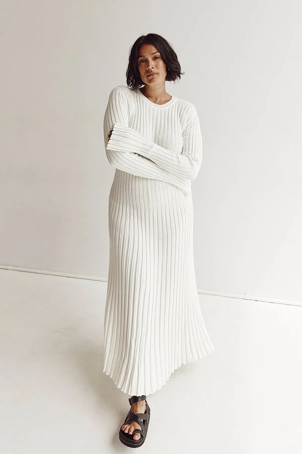 RefinedKnit | Langarm-Strickkleid