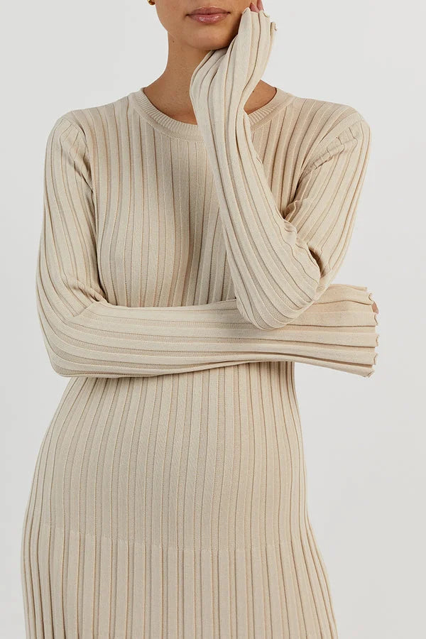 RefinedKnit | Langarm-Strickkleid