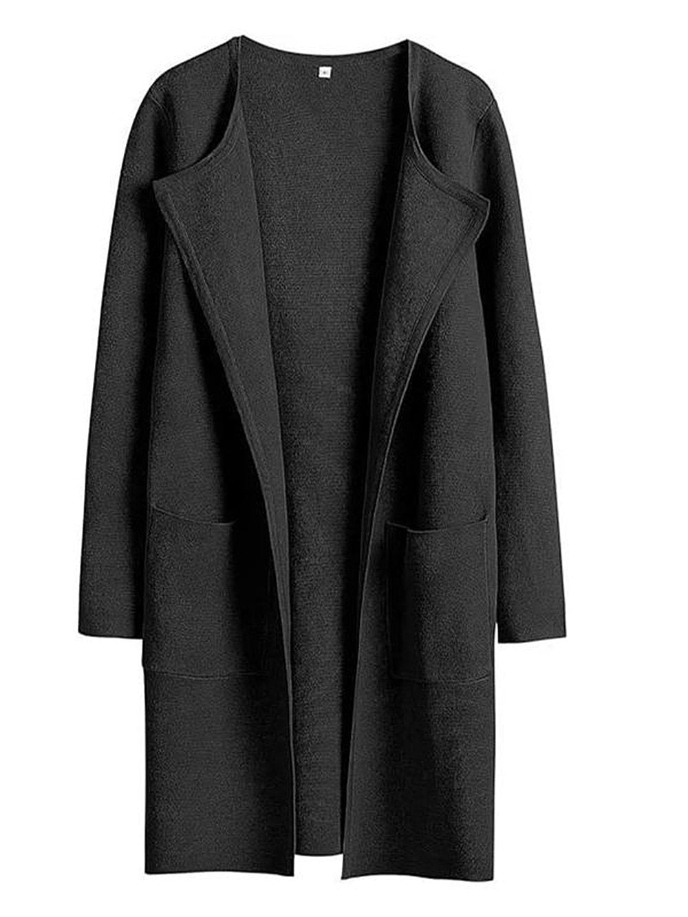 KlassikMantel | Eleganter Mantel mit Offenem Schnitt für Mühelosen Chic