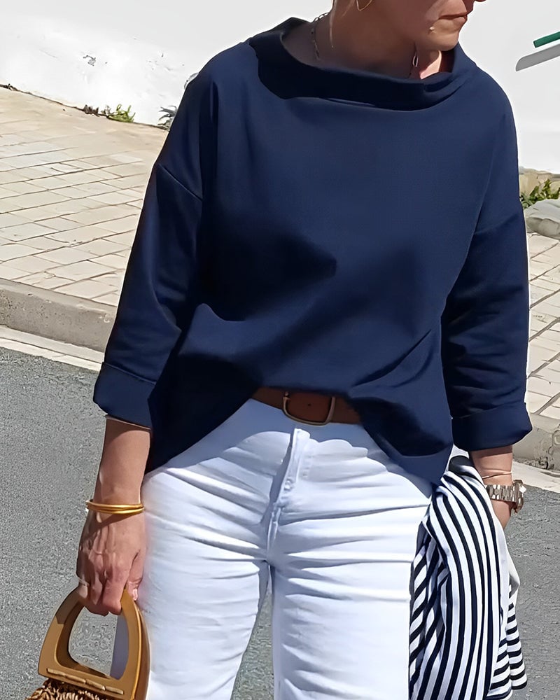 MetroVibe | Weites Rollkragenpullover