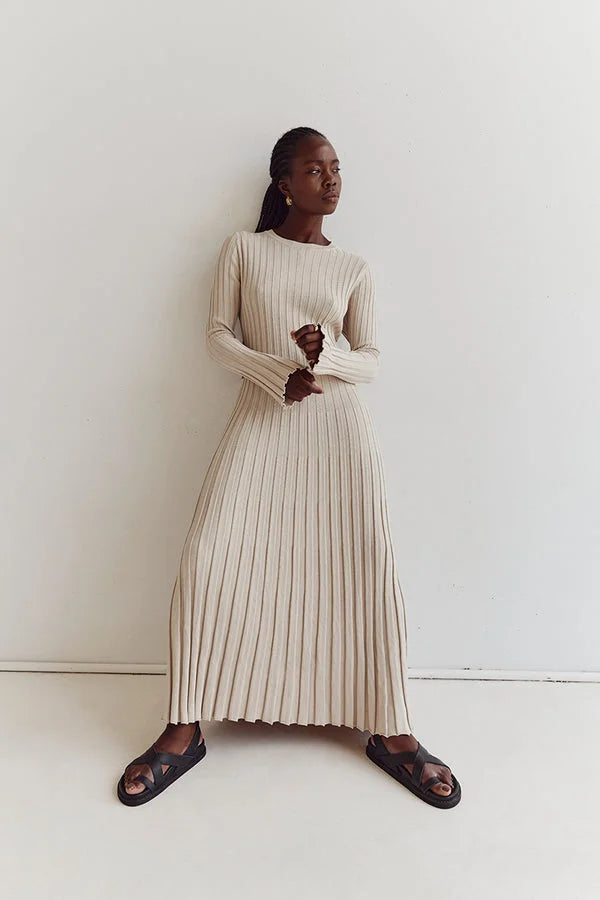 RefinedKnit | Langarm-Strickkleid