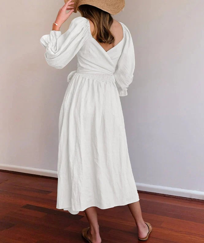 ChicRuffle | Kleid mit Rüschenärmeln
