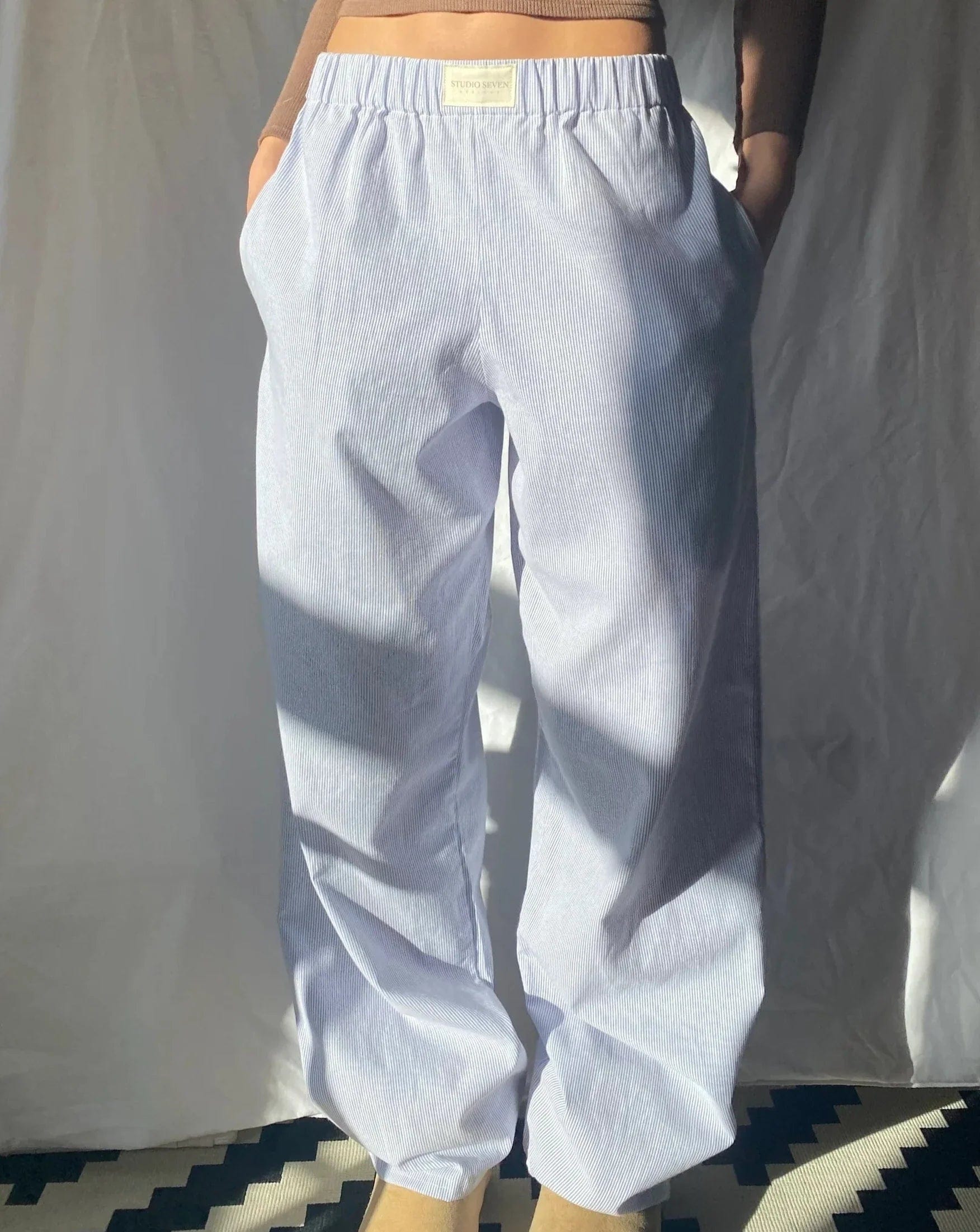 BlissfulThreads | Baumwoll-Lounge-Hosen