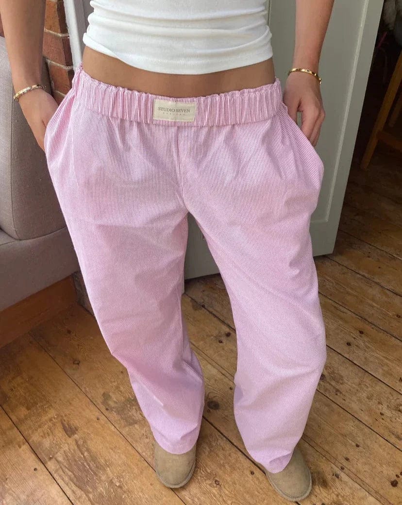 BlissfulThreads | Baumwoll-Lounge-Hosen