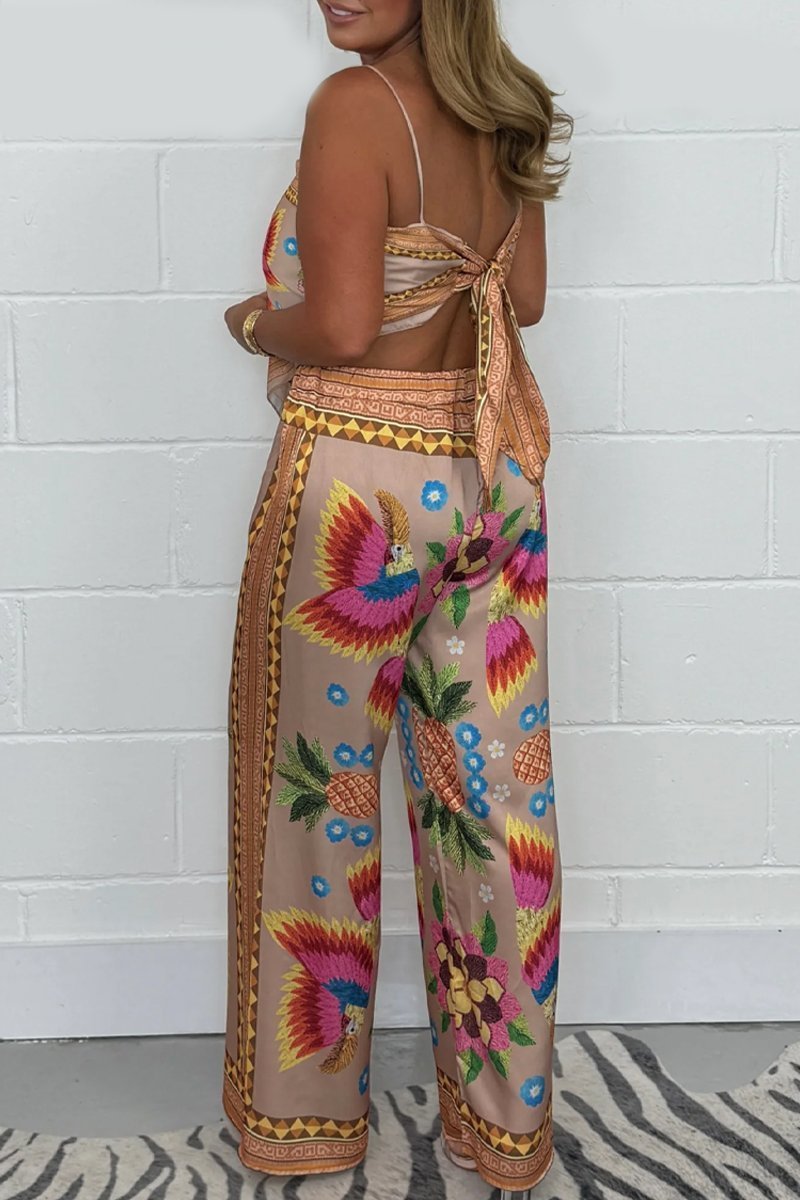 BrightBeak | Papageienschal & Hose Set