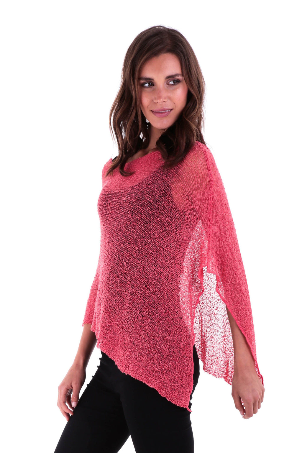 BrisenPoncho | Luftiger Strick-Poncho für den Sommer
