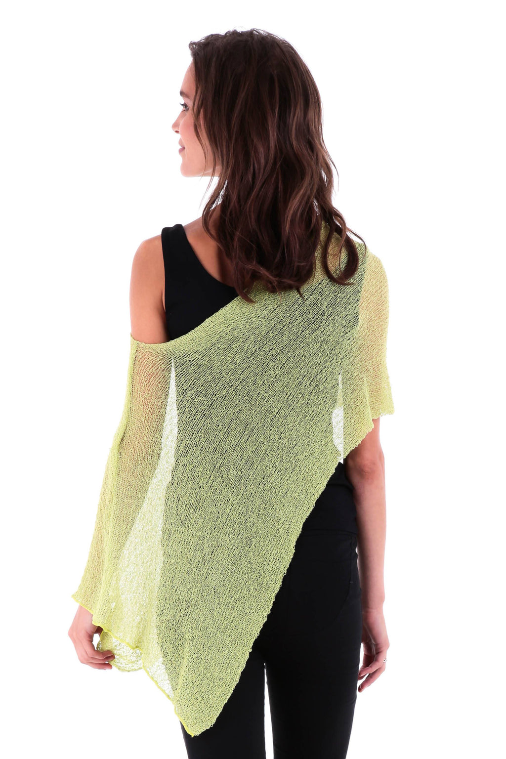 BrisenPoncho | Luftiger Strick-Poncho für den Sommer