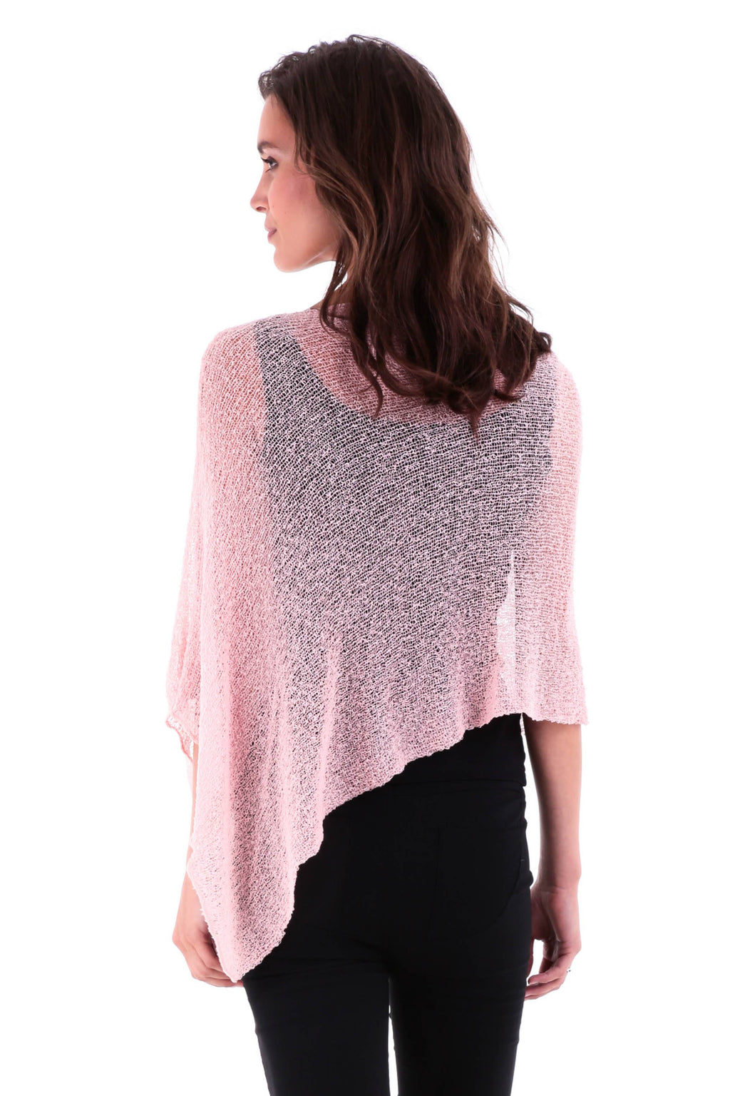 BrisenPoncho | Luftiger Strick-Poncho für den Sommer