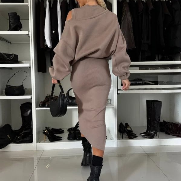 StilPassform | Sweatshirt & Kleid-Set mit Modernem Schnitt