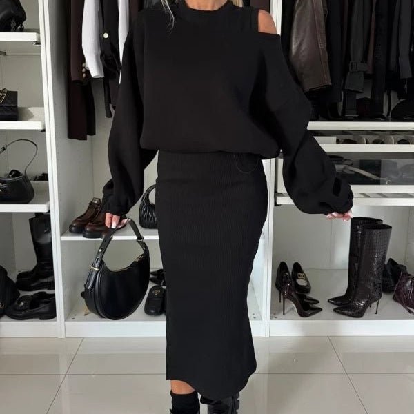 StilPassform | Sweatshirt & Kleid-Set mit Modernem Schnitt