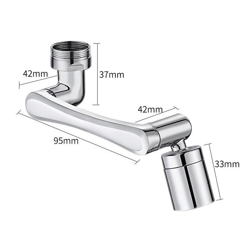 FlexiFlow | 1440° Drehbarer Hahn